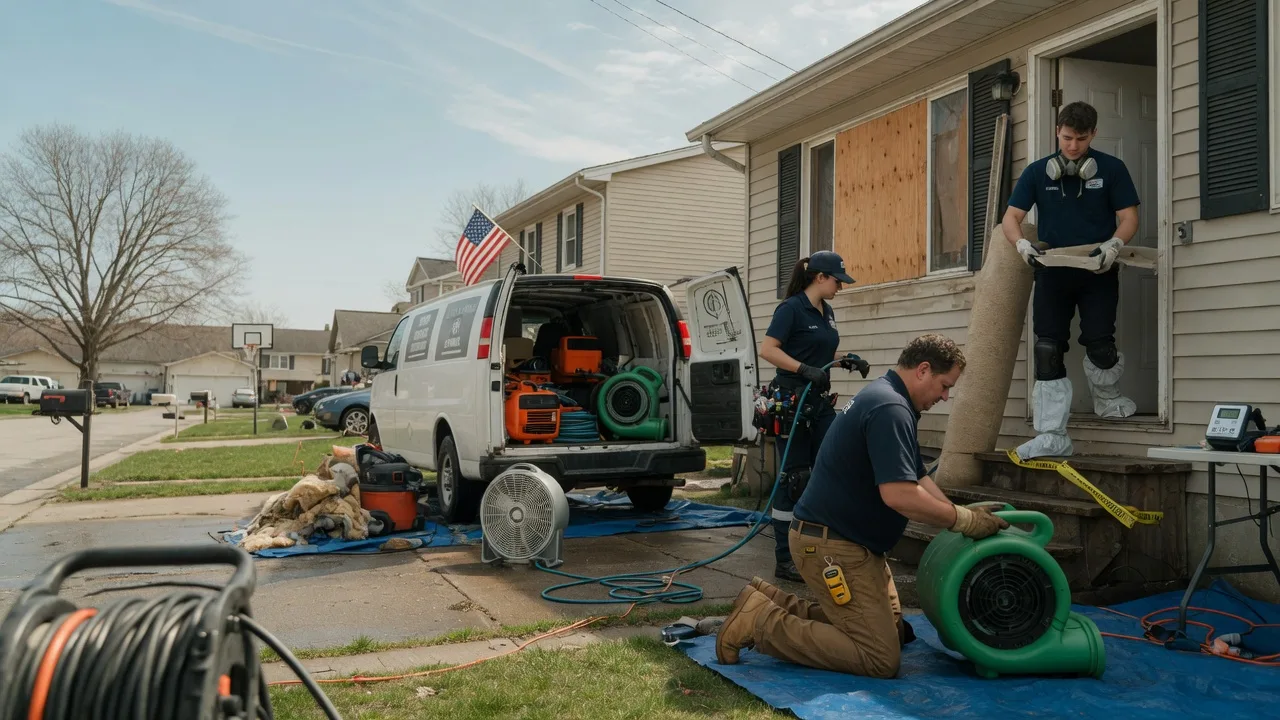 Water Damage Restoration in Poyntelle, PA near me